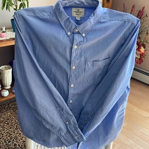 AE Seriously Soft Dress Shirt NWOT